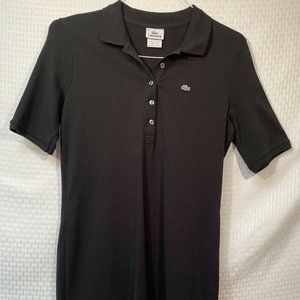 Womens Lacoste Classic Slim Polo Dress Pique Blend